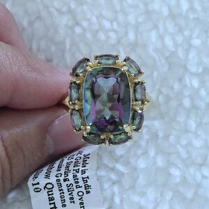 Shivam Rainbow🌈 Quartz Ring💍 - NWT